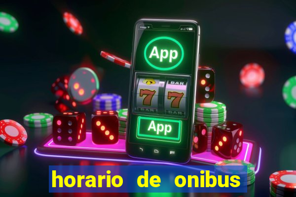 horario de onibus santos dumont x juiz de fora